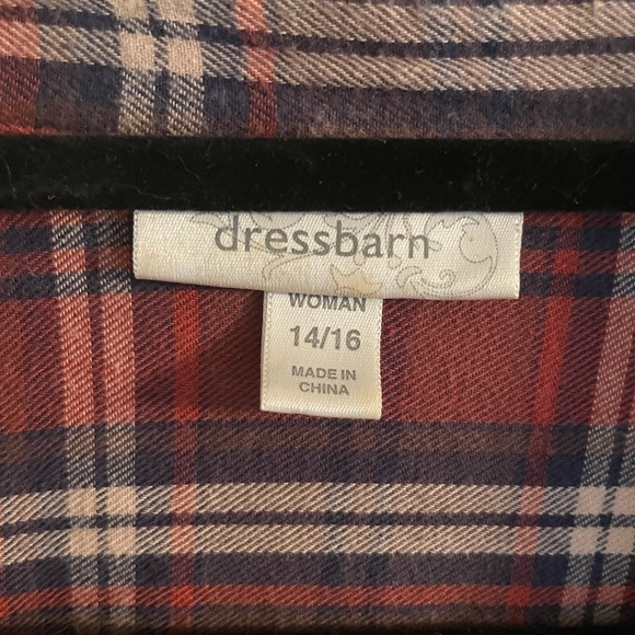 Dress barn flannel - Picture 2 of 3